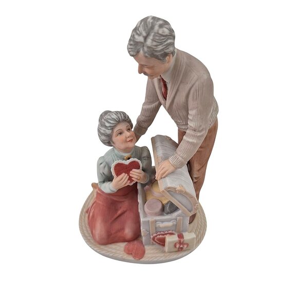 Enesco Treasured Memories The Golden Years Figurine 1989 Limited Ed Collectible - Picture 9 of 10